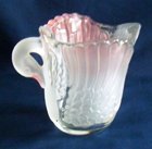 Walther Frosted Glass Swan Pitcher