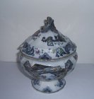 Francis Morley Tureen in the Aurora Pattern - 1845