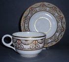 A Worcester Tea Cup and Saucer