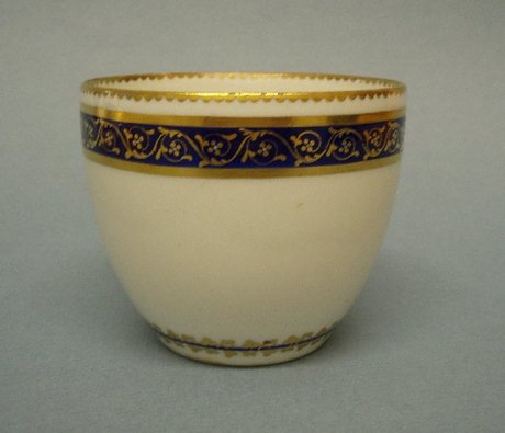 A Derby Tea Cup and Saucer