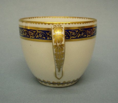 A Derby Tea Cup and Saucer