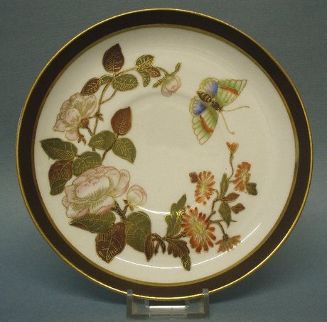A Royal Worcester Coffee Cup and Saucer
