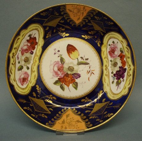 A Hand Painted Saucer Dish