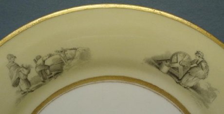 A Worcester Flight, Barr and Barr Plate