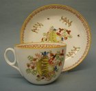 A New Hall Bute Shape Cup and Saucer