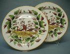 An Extremely Rare Pair of Minton Plates