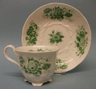 A Minton 'Berlin Embossed' Coffee Cup & Saucer