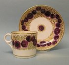 A Splendid Minton Coffee Can and Saucer