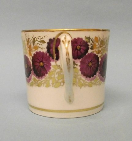 A Splendid Minton Coffee Can and Saucer