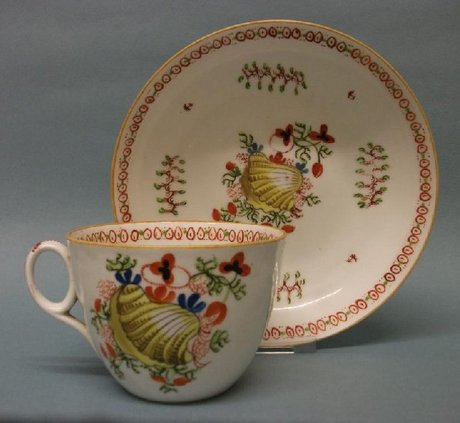 New Hall Bute Shape Cup & Saucer