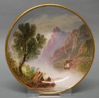 A Small Minton Hand-Painted Dish