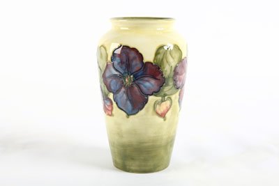 Moorcroft Clematis Vase makers mark to 40s