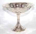 Silver Pierced Tazza / Footed Bowl. Makers Deakin & Francis