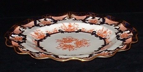Royal Crown Derby. Decorative Cabinet Plate. Pattern No. 1679