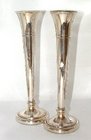 Pair of Silver Vases. Makers A.T. Cannon Ltd