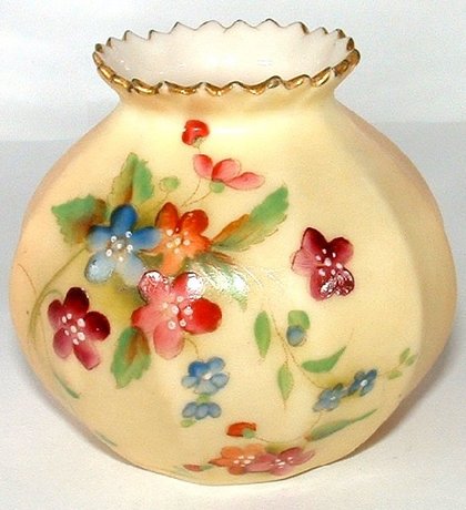 Royal Worcester Blush Ivory Posy Vase