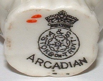 ARCADIAN CRESTED-WARE. Vase. STRATFORD-U-AVON