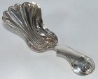 Fluted Sterling Silver Dutch Caddy Spoon