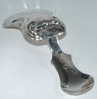Fluted Sterling Silver Dutch Caddy Spoon