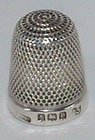 Silver Thimble. Makers Henry Griffith & Sons Ltd