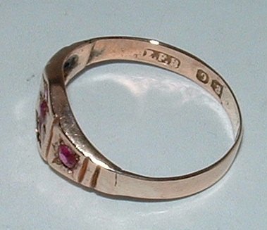 9ct Rose Gold Ruby Ring