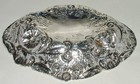 Large Silver Embossed Bowl
