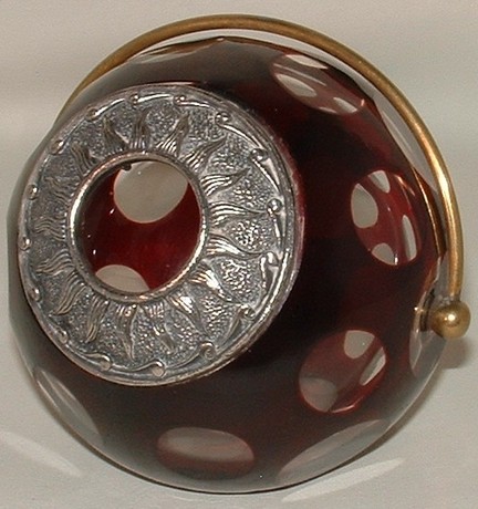Ruby Cased Faceted Hair Tidy