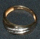 10ct gold Diamond Ring.
