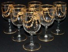 Set of 6 Gilded Sherry or Ports