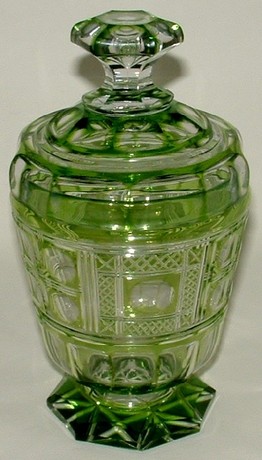 Rare Saint Louis Covered Jar