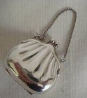 Antique 19thc Sterling Silver Purse for Stamps or Pills
