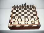 Miniature Ivory Staunton Chess Set