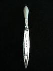 Silver Bookmark with Agate Handle