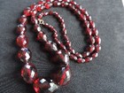 Victorian Cherry Amber Necklace