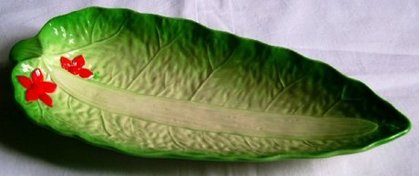 Beswick Salad / Runner Bean Leaf Dish