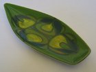 A Poole Pottery Delphis Spear Dish