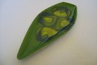 A Poole Pottery Delphis Spear Dish