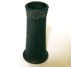 A Bretby Art Nouveau Clanta Ware Cylinder Vase