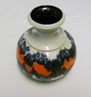 A West German Bay Keramik Fat Lava Vase