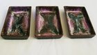 A Set Of Three French Vallauris Art Pottery Glazed Dishes