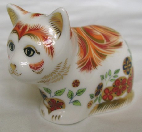 Royal Crown Derby Exclusive Collectors Guild Spice Kitten