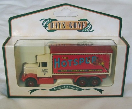 Lledo Days Gone By Die Cast Scammell Hotspur Comic Truck 