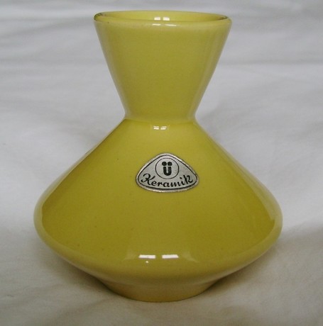West German U - Keramik Modernist UFO Vase
