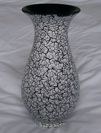 Jopeko Keramik West German Modernist Shrink Glaze Pop Art Vase
