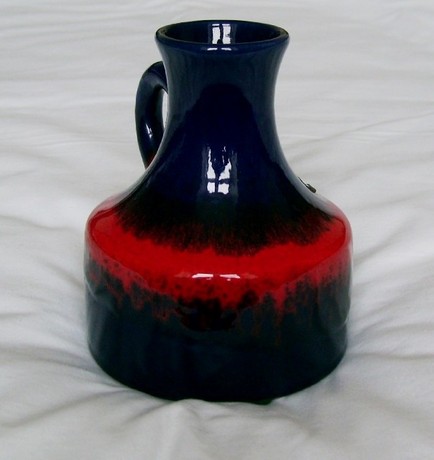 Silberdistel Keramik West German Modernist Pop Art Vase