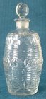 Georgian Cut Lead Crystal Cordial Bottle c.1800  1810