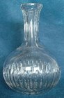 Late Victorian Star Cut Lead Crystal Water Carafe
