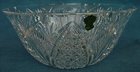 Waterford Crystal Moon Coin Design Fruit Bowl with Original Sti