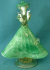 1950s Murano Glass Figure in Period Costume