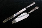 Sheffield silver Boxed Bread and Cake Knife